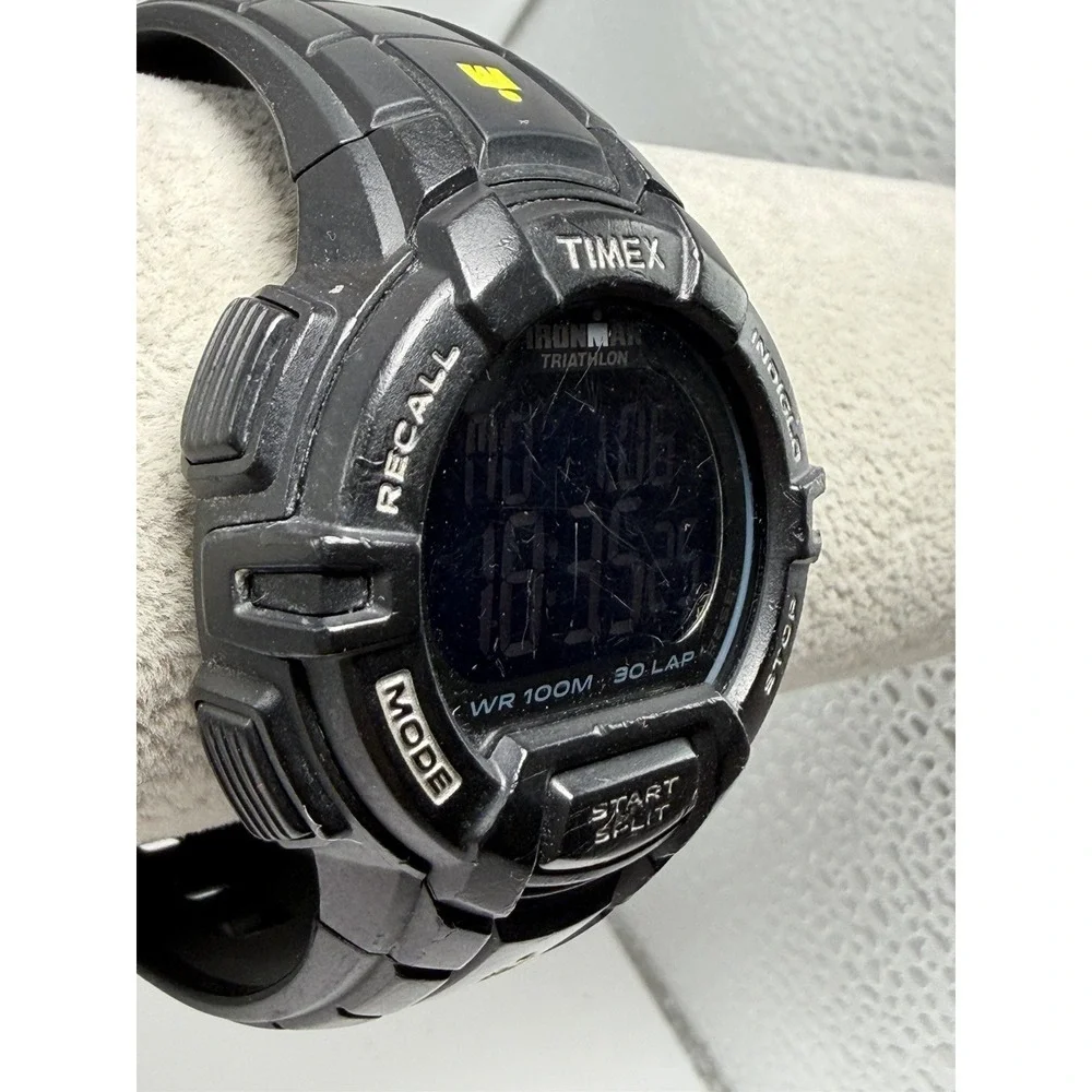 Timex TW5M15900 New Battery Ironman‎ Triathlon Mens Watch 44MM 8